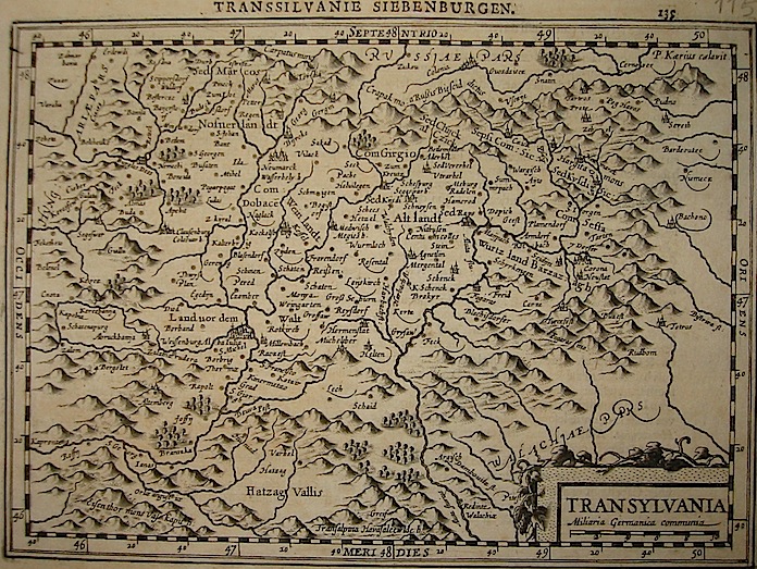 Mercator Gerard - Hondius Jodocus Transylvania 1630 Amsterdam 